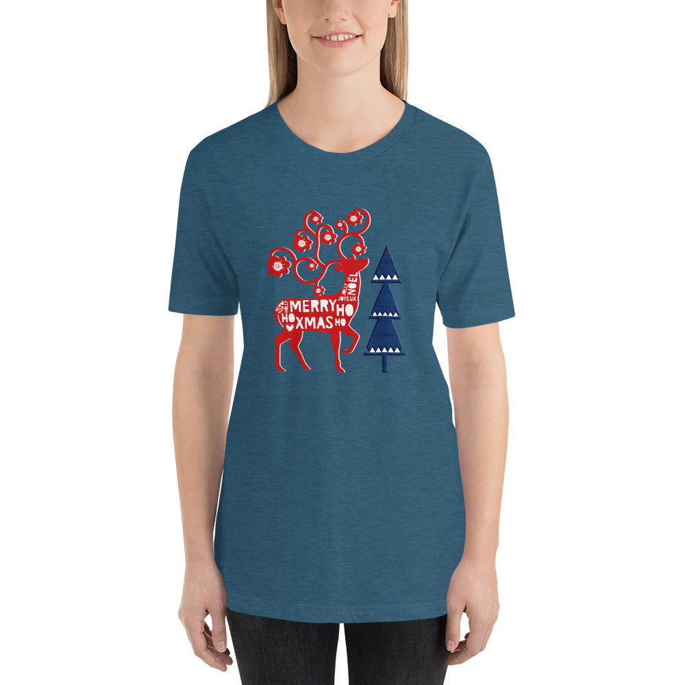 Merry Christmas Short-Sleeve Unisex T-Shirt