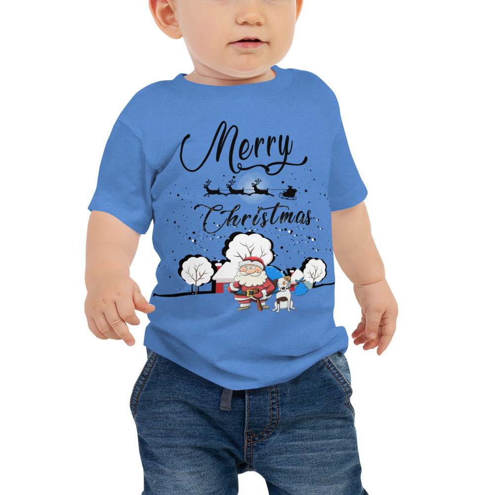 Merry Christmas Baby Jersey Short Sleeve Tee