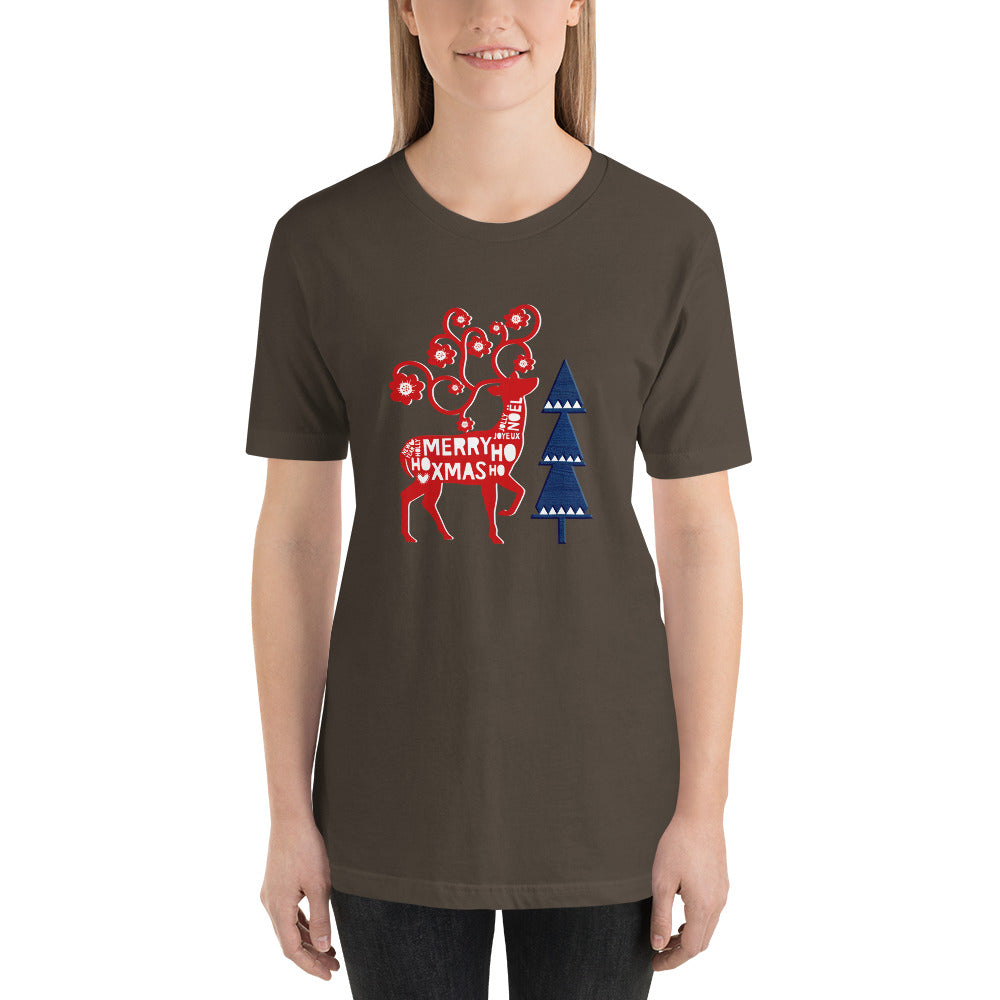 Merry Christmas Short-Sleeve Unisex T-Shirt