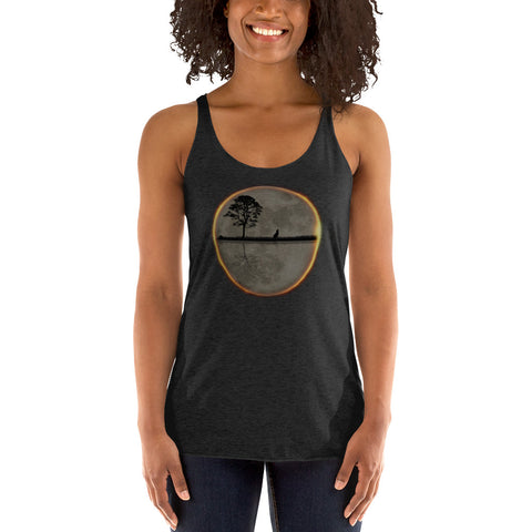 Full Moon Women's Racerback Tank