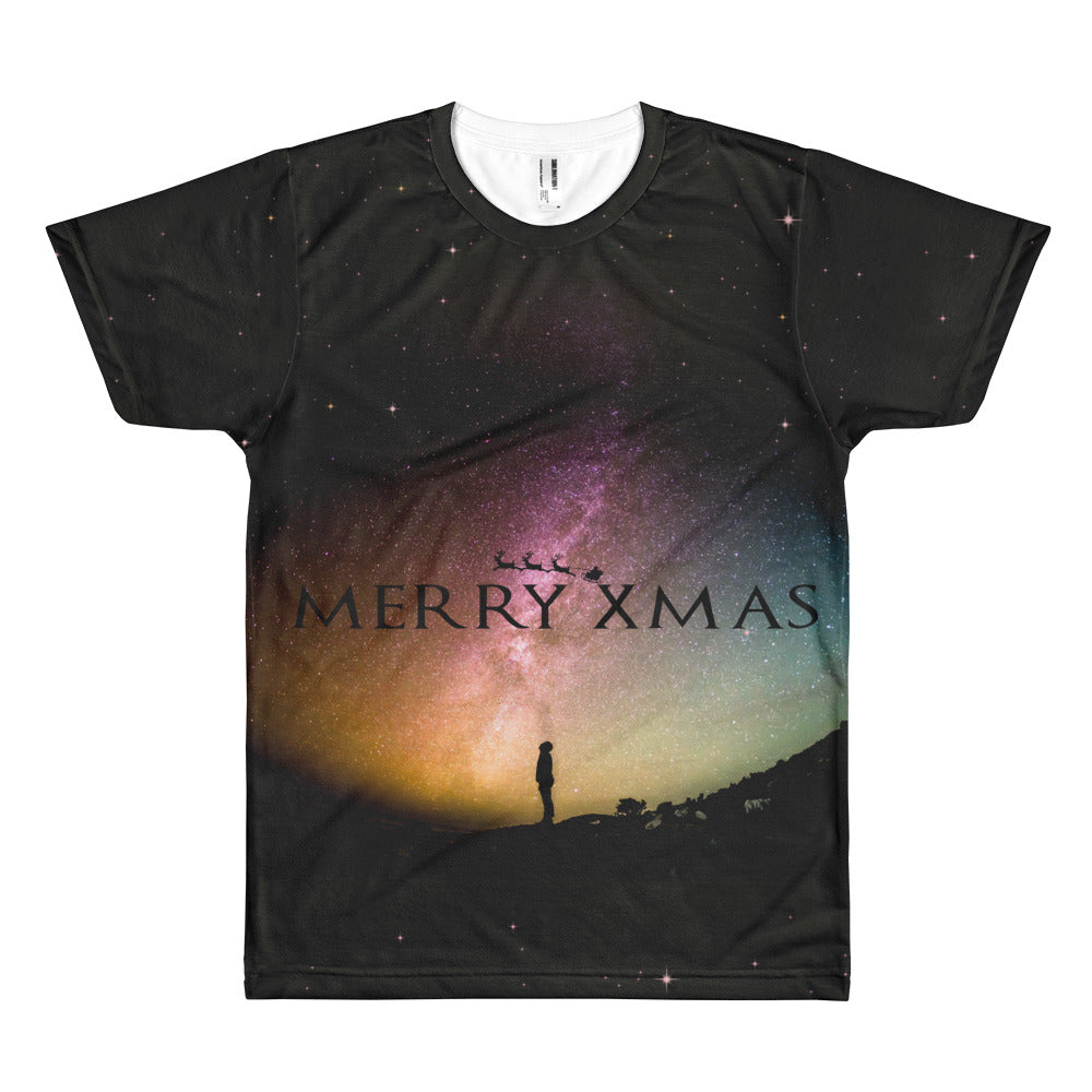 Merry Christmas Wonderful Design Short sleeve men’s t-shirt